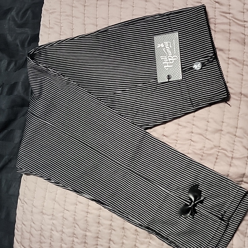 Hell Bunny pinstripe Capri pants